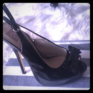 Dolce Vita Patent Slingbacks Sz 8 PROM